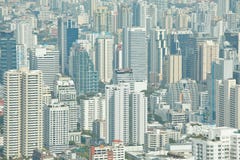 Vue de ville de Bangkok photo libre de droits Vue de ville de Bangkok photo libre de droits