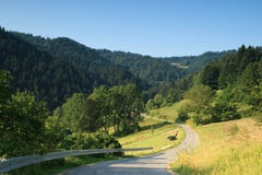 Vue du stationnement national de Pieniny. images libres de droits Vue du stationnement national de Pieniny. images libres de droits