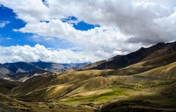 Vue à partir de dessus de Fotula au Cachemire Inde image libre de droits Vue à partir de dessus de Fotula au Cachemire Inde image libre de droits