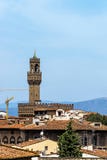 Vue éloignée du Palazzo Vecchio Images stock Vue éloignée du Palazzo Vecchio Images stock
