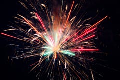 Vuurwerk royalty-vrije stock afbeeldingen Vuurwerk royalty-vrije stock afbeeldingen