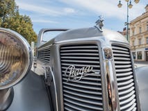 VYSOKE MYTO, CZECH REPUBLIC - Sept. 09. 2018. Historical Car Praga Piccolo, 1938, Exposed Car On The Square In Vysoke Myto. Stock Image VYSOKE MYTO, CZECH REPUBLIC - Sept. 09. 2018. Historical Car Praga Piccolo, 1938, Exposed Car On The Square In Vysoke Myto. Stock Image