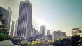 W centrum Los Angeles zdjęcie stock W centrum Los Angeles zdjęcie stock