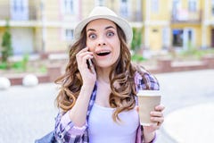 Walk job wow oho idea omg rest relax people person concept. Close up portrait of cheerful comic comedian speechless funky stylish stock image Walk job wow oho idea omg rest relax people person concept. Close up portrait of cheerful comic comedian speechless funky stylish stock image