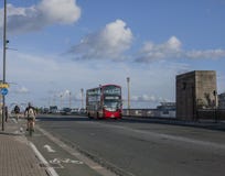 Walking around London, England, the UK - Wanthwarth Bridge. royalty free stock photography Walking around London, England, the UK - Wanthwarth Bridge. royalty free stock photography