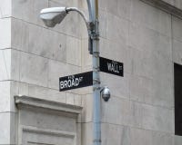 Wall Street Images libres de droits Wall Street Images libres de droits