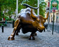 Wall Street Bull, Manhattan, NYC, NY