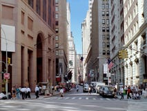 Wall Street Manhattan New York USA Stock Photo Wall Street Manhattan New York USA Stock Photo