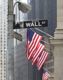 Wall Street NYC royalty-vrije stock afbeelding Wall Street NYC royalty-vrije stock afbeelding