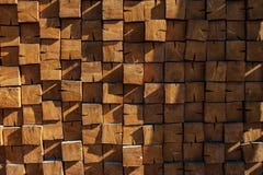 Wall of wooden bars royalty free stock images Wall of wooden bars royalty free stock images