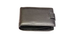 Black, male wallet on a white background royalty free stock photos Black, male wallet on a white background royalty free stock photos
