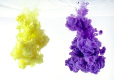 Abstract wallpaper background from ink color mix in water royalty free stock photography Abstract wallpaper background from ink color mix in water royalty free stock photography