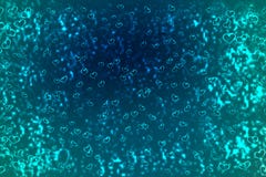 Wallpaper to Valentine's Day with cyan blue hearts royalty free illustration Wallpaper to Valentine's Day with cyan blue hearts royalty free illustration