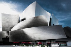 Walt Disney filharmonia, śródmieście Los Angeles, Kalifornia obrazy stock Walt Disney filharmonia, śródmieście Los Angeles, Kalifornia obrazy stock