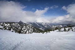 Wank mountain in Garmisch-Partenkirchen, Bavaria, Germany stock image Wank mountain in Garmisch-Partenkirchen, Bavaria, Germany stock image