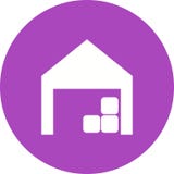 Warehouse stock illustration Warehouse stock illustration