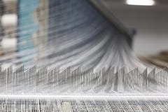 Warping Machine In A Textile Weaving Factory Royalty Free Stock Photo Warping Machine In A Textile Weaving Factory Royalty Free Stock Photo