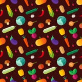 Warzywo Płaski projekt ilustracji Warzywo Płaski projekt ilustracji
