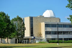Washburn University Stoffer Science Hall on a Sunny Day Stock Images Washburn University Stoffer Science Hall on a Sunny Day Stock Images