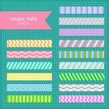 Washi bandremsor vektor illustrationer Washi bandremsor vektor illustrationer