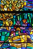 Washington National Cathedral - gebrandschilderd glas stock foto Washington National Cathedral - gebrandschilderd glas stock foto