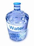Wasser-Kühler-Flasche Lizenzfreie Stockbilder Wasser-Kühler-Flasche Lizenzfreie Stockbilder
