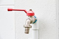 Wasserversorgungventil. stockbild Wasserversorgungventil. stockbild
