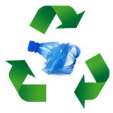 Waste recycling Symbol in white background stock photo Waste recycling Symbol in white background stock photo