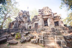 Wat Ek Phnom temple near the Battambang city, Cambodia Stock Image Wat Ek Phnom temple near the Battambang city, Cambodia Stock Image