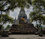 Wat en Ayutthaya Tailandia Asia imagen de archivo libre de regalías Wat en Ayutthaya Tailandia Asia imagen de archivo libre de regalías