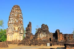 Wat Phra Phai Luang, Sukhothai, Thailand Royalty-vrije Stock Fotografie Wat Phra Phai Luang, Sukhothai, Thailand Royalty-vrije Stock Fotografie