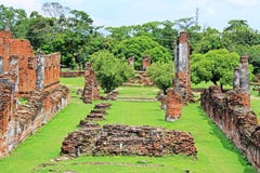 Wat Phra Si Sanphet, Ayutthaya, Thailand royaltyfri bild Wat Phra Si Sanphet, Ayutthaya, Thailand royaltyfri bild