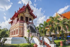 Wat Phra Singh Waramahavihan, Chiang Mai, Thaïlande image libre de droits Wat Phra Singh Waramahavihan, Chiang Mai, Thaïlande image libre de droits