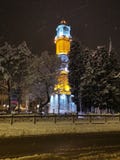 The Watchtower in Tokat / TURKEY made in 1902. royalty free stock images The Watchtower in Tokat / TURKEY made in 1902. royalty free stock images