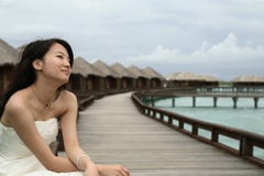 Water Bungalow royalty free stock image Water Bungalow royalty free stock image