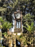 Water driven Watch in Villa Borghese, Rome royalty free stock photography Water driven Watch in Villa Borghese, Rome royalty free stock photography