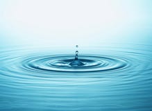 Water Drop And Splash Royalty Free Stock Image Water Drop And Splash Royalty Free Stock Image