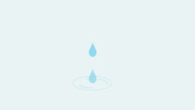 Water Drop Animation, Water Dripping Constantly Animated, Raindrop Animation  Stock Video - Video of campaign, environment: 203853025