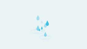 Water Drop Animation, Water Dripping Constantly Animated, Raindrop Animation  Stock Video - Video of global, reuse: 203853055