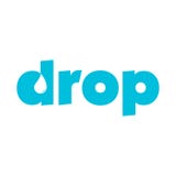 Water Drop logo vector. drop negative space royalty free illustration Water Drop logo vector. drop negative space royalty free illustration