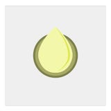 Water drop sign icon. Tear symbol. Green circle button with icon. Vector vector illustration Water drop sign icon. Tear symbol. Green circle button with icon. Vector vector illustration