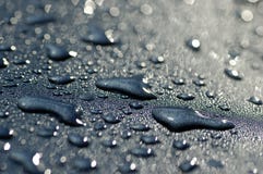 Water Droplets Stock Image