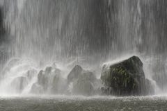 Water Falling on Rocks Stock Photos Water Falling on Rocks Stock Photos