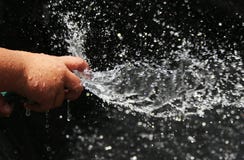 Water Play 04 Stock Image Water Play 04 Stock Image
