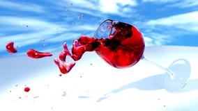 Water, Red, Sky, Drop Royalty Free Stock Photos Water, Red, Sky, Drop Royalty Free Stock Photos