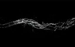Water splash shape isolated on black background royalty free stock images Water splash shape isolated on black background royalty free stock images