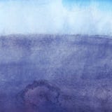 Watercolor background, blue sky, clouds Stock Photos Watercolor background, blue sky, clouds Stock Photos