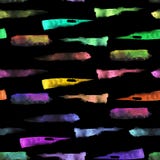 Watercolor brush strokes seamless pattern. Absract artistic seamless pattern design with random colorful brush strokes, repeating background, elegant surface vector illustration Watercolor brush strokes seamless pattern. Absract artistic seamless pattern design with random colorful brush strokes, repeating background, elegant surface vector illustration
