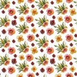 Watercolor flower composition stock illustration Watercolor flower composition stock illustration