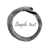 Watercolor painting of Hand drawn circle shape. vector illustration Watercolor painting of Hand drawn circle shape. vector illustration